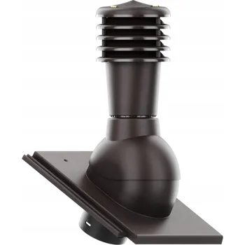 Vrták Větrací komín Smart fi125 pro střešní tašky NELSKAMP PLANUM, tmavě hnědá