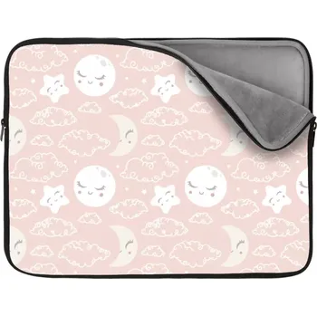 pouzdro na notebook Sablio Obal na notebook Mráčky a měsíc - 13"