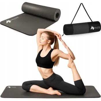 podložka na cvičení HRUBÁ PODLOŽKA NA CVIČENÍ KARIMATKA NA JÓGU FITNESS PROTISKLUZOVÁ XXL 1,5 cm SÁČEK