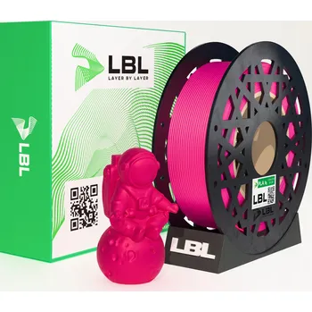 Filament PLA filament LBL Plastik do 3D tiskárny 1,75 mm 1 kg Růžový