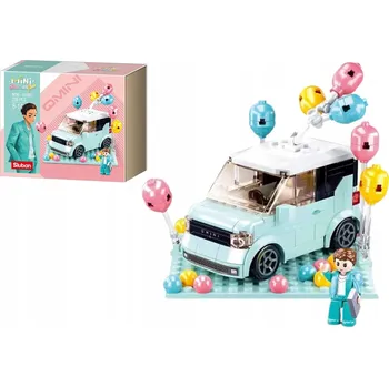 ostatní stavebnice Sluban G185783 autíčko Stavebnice balónky 236 dílů