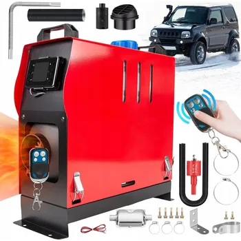 Topidlo NAFTOVÉ TOPENÍ 8KW 12V S VENTILÁTOREM - DIESELOVÉ OHŘÍVAČE VZDUCHU