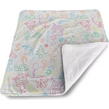 deka Sablio Deka pro miminko Barevná školka - 80x100 cm