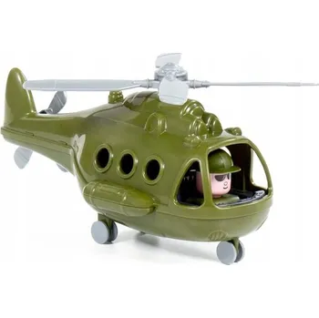 autíčko Vojenský vrtulník Polesie Alfa 72436 zelený