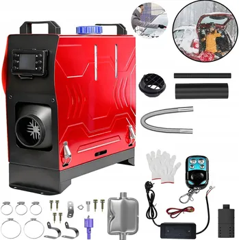 Ventilátor topení a klimatizace 12V 8kW Nezávislé topení, ohřívač vzduchu na naftu + LCD panel