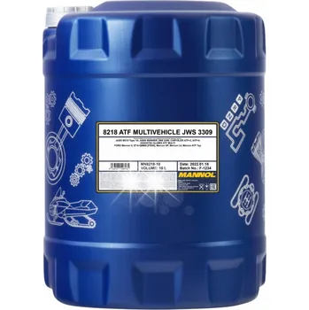 Převodový olej PŘEVODOVÝ OLEJ MANNOL ATF MULTIVEHICLE JWS 3309 10L