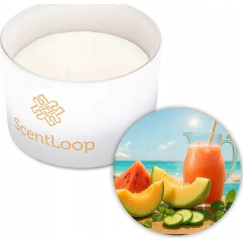 Svíčka Vonná svíčka ze sójového vosku ScentLoop Summer Melon Splash 100g