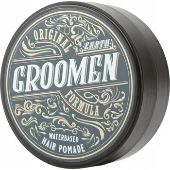 Stylingový přípravek Pomáda na vlasy Groomen EARTH 120 g - vodní báze, přirozený lesk, pánská vůně