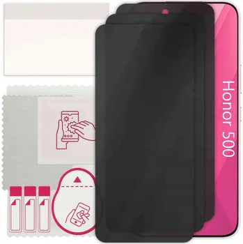 Pouzdro na mobilní telefon 3x Hybridní Sklo s Filtrem Soukromí pro Honor 500, PRIVACY