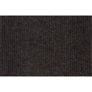 Rohožka Protiskluzová rohožka GIN hnědá UNIVERZÁLNÍ PROUŽKY 100x450 cm