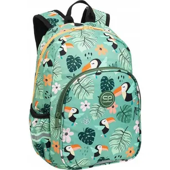Městský batoh Batoh předškolní batoh Toby Toucans CoolPack pro chlapce a dívky, zelený
