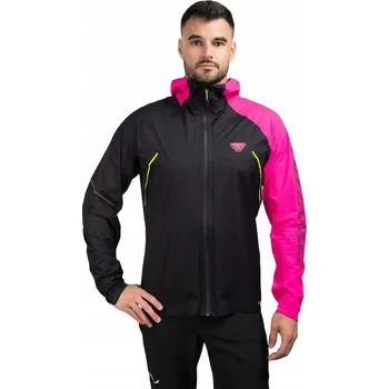 Moto oblečení DYNAFIT Pánská trekingová bunda Dna 3L růžovo-černá, velikost m