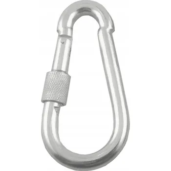 ŠROUBOVACÍ KARABINA S POJISTKOU 8X80MM