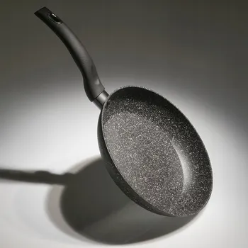 Pánev Tradiční pánev Tiross 28 cm s mramorovým povrchem