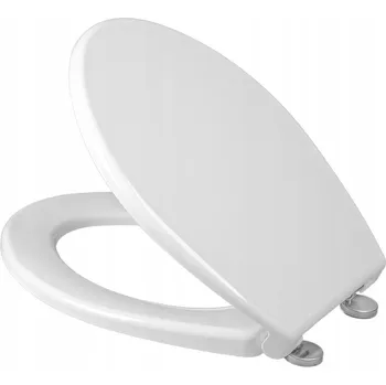 WC sedátko WC sedátko MKW s pomalým sklápěním bílé duroplast 44,50x36,60 cm