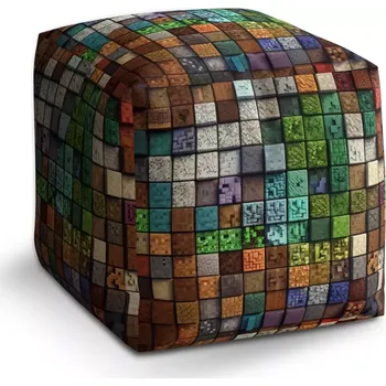 Taburet Sablio Taburet Cube Blocks Abstract: 40x40x40 cm