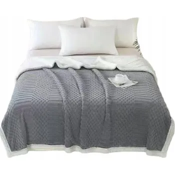 deka Deka Domidekor z mikrovlákna 220 cm x 230 cm šedá