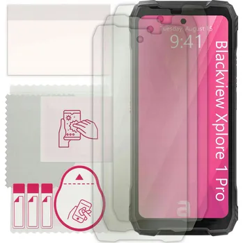 Pouzdro na mobilní telefon 3x MATNÁ hydrogelová Fólie pro Blackview Xplore 1 Pro