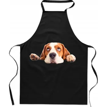 Kuchyňská zástěra Kuchyňská Zástěra Beagle S roztomilým psem, Módní Potisk Dárek