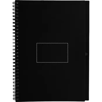 Zápisník Poznámkový blok 60 FRONT, 50x80mm Tamponový tisk, 1 barva