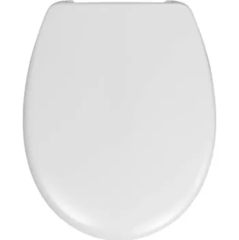 Obraz Sedátko na WC Hamberger President, bílé, polypropylen