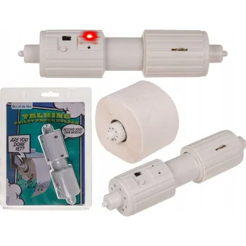 Mluvící DRŽÁK toaletního papíru s funkcí nahrávání – zábavná vychytávka