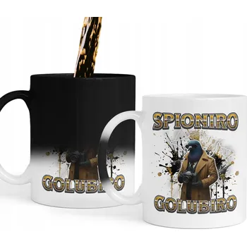 MAGICKÝ HRNEK VTIPNÝ BRAIN ROT SPIONIRO GOLUBIRO HRNKY + DÁREK TEXT