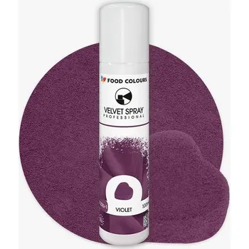 Food Colours Polsko Food Colours sametový sprej Violet (100 ml) ▹