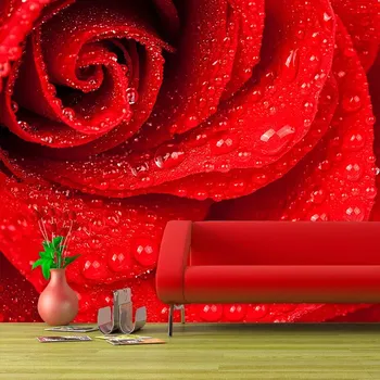 Tapeta Sablio Tapeta Květ růže - 125x75 cm