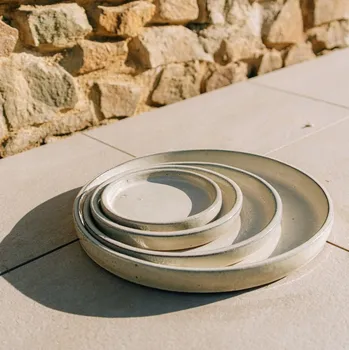 Květináč Keramický květináč 28 cm bílý