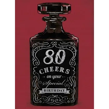 Obraz Přání B6 s obálkou - 80. narozeniny - Museums & Gall