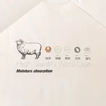 Zimní vlněná přikrývka z ovčí vlny 200×220 cm