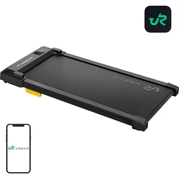 Běžecký pás elektrický běžecký pás Urevo Spacewalk E1L černý