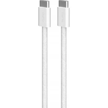 Datový kabel Kabel Puro USB-C - USB-C 1,5 m bílý