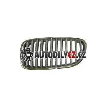 Větrací mřížka L mřížka, chromová