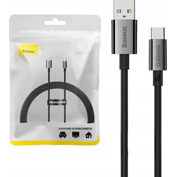 Datový kabel USB kabel A na Typ C 100W 1.5m černý Baseus rychlé nabíjení a přenos dat
