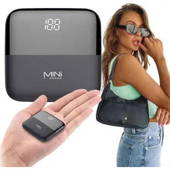 Powerbanka MINI POWERBANKA 10000 mAh LEHKÁ KAPESNÍ PD 22.5W RYCHLÉ NABÍJENÍ