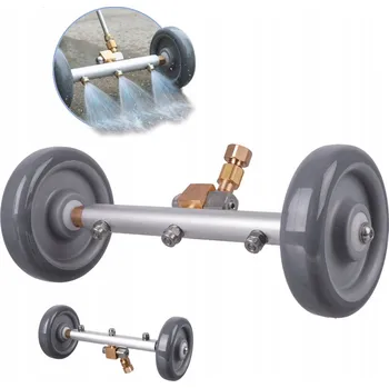 Příslušenství pro vysokotlaký čistič Lišta pro myčku Karcher HD HDS M18, 3 trysky, kola, mytí příjezdových cest a podvozků