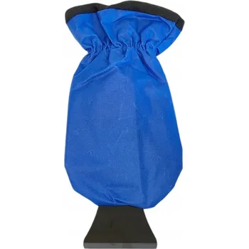 Autoškrabka Škrabka na okna auta s dlouhou teplou rukavicí