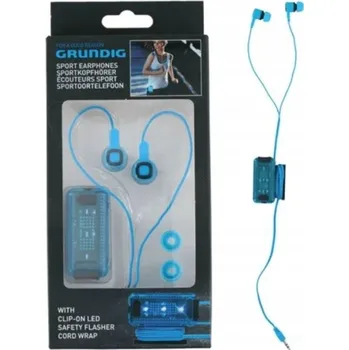 Sluchátka Słuchawki Dokanałowe Drátová se světlem, ideální pro noční běhání