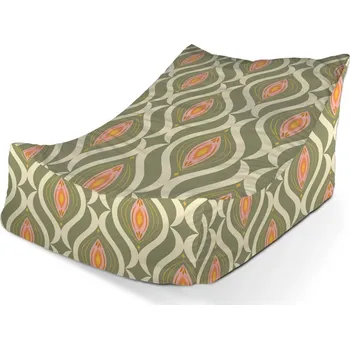 Sedací pytel Sablio Sedací vak Lounge Retro ornament - 80 x 95 x 50 cm