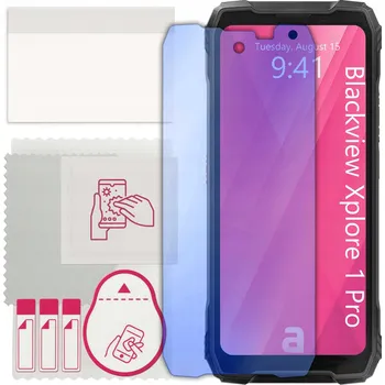 Pouzdro na mobilní telefon Sklo 9H pro Blackview Xplore 1 Pro, alternativa tvrzeného skla, flexibilní