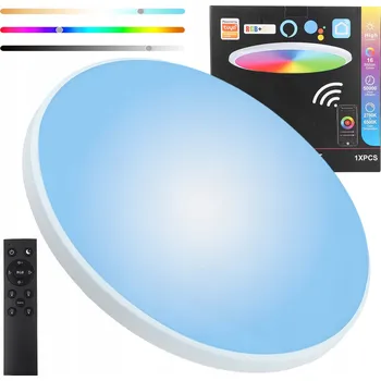 STROPNÍ SVÍTIDLO STROPNÍ SVÍTIDLO 24W LED LUSTR MODERNÍ S DÁLKOVÝM OVLÁDÁNÍM NASTAVITELNÝ