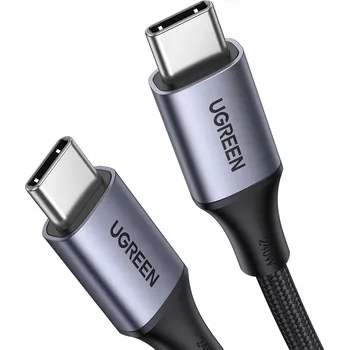 Datový kabel Kabel Ugreen USB typ C - USB typ C 2 m černý