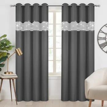 Obraz Závěs polozatemňovací s kolečky 145 cm x 250 cm