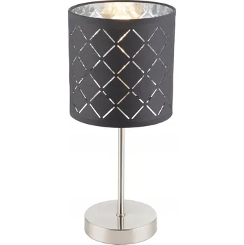 Lampička Stolní lampa Globo Lighting Kidal černá, šedá 40 W