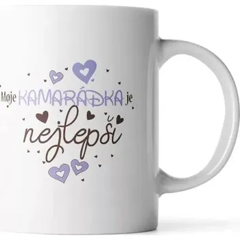 Sablio Hrnek Moje kamarádka je nejlepší - 200 ml - espresso