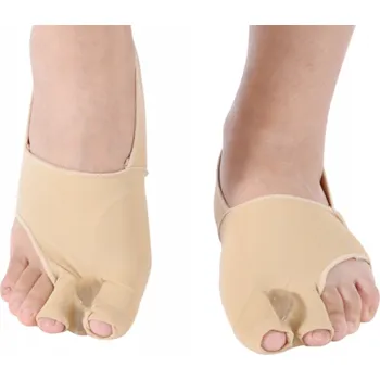 Univerzální elastická bandáž na hallux valgus s gelovým klínem a separátorem prstů, 2 ks