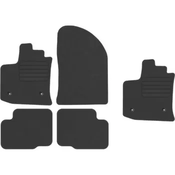 autokoberec Kobercové rohožky Edecor velurové 5 ks