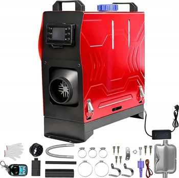 Ventilátor topení a klimatizace Nezávislé Topení 8KW 12V 24V Přenosné Konstrukce s Dálkovým Ovládáním